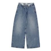 Rulle Opp Denim Jeans