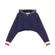 Journey Zipped Cropped Hoodie