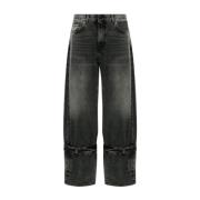 Svarte Jeans med Stil L0867