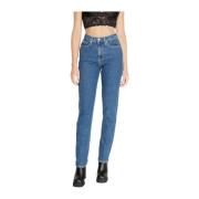 Slim Cotton Blend Jeans Kolleksjon