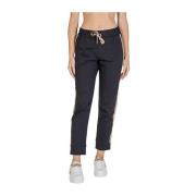 Sort Bomullsblanding Jeans og Bukser