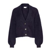 Lilla Cardigan med Puff-ermer