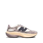 Mesh Panel Sneakers Sea Salt Moonrock