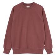 Marsala Raglan Sweatshirt Fleece Komfort