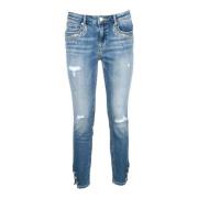 Bomullsblanding Stretch Jeans