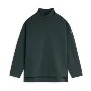 Grønn Khaki Jersey Sweatshirt Maia