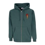 Drage Zip Hood Fleece Sweatshirt