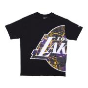 NBA Lakers Logo Tee Svart/Lilla