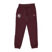 MLB Lag Logo Maroon/Hvit Jogger Sweatpants