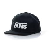 Flat skyggehue svart/hvit snapback