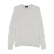 Myk Strikket Pullover Genser