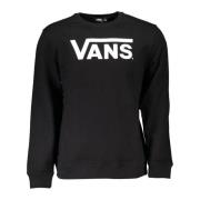 Svart Sweatshirt Lang Erme Print Logo