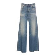 Svart Denim Jeans 1978 Stil