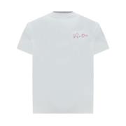 Monogram Crew Neck Bomull T-skjorte