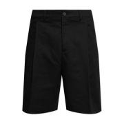 Shorts med logo patch