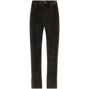 Klassiske Straight Leg Svarte Jeans