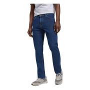 Mørk Steins Regular Fit Straight Leg Jeans