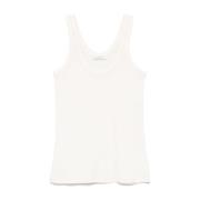 Ribbet Bomull Tank Top