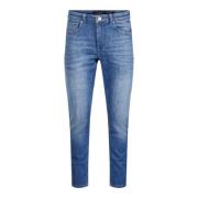 Slim Straight-Fit Denim Jeans