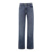 Klassiske Denim Jeans med Straight Cut