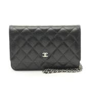 Pre-owned Leather chanel-bags