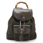 Pre-owned Leather backpacks