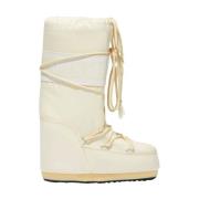 Iconic Nylon Boots i krem