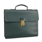 Pre-owned Leather briefcases