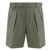 Justerbare Bermuda Shorts i Bomullsblanding