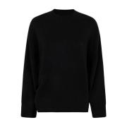 Svart Genser Elegant Crew Neck