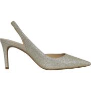 Elegante Slingback Pump i blekkgull