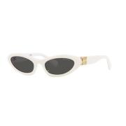 White/Dark Grey Sunglasses