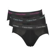 Sort Bomull Low Rise Briefs 3-Pack