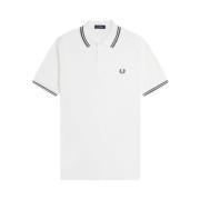 Polo med dobbel stripe