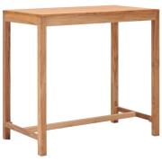 vidaXL Utendørs barbord 110x60x105 cm heltre teak