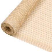 vidaXL Skjermnett beige 3,6x10 m HDPE 150 g/m²