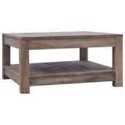 vidaXL Salongbord 68x68x35 cm heltre teak