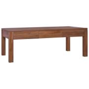 vidaXL Salongbord 110x60x40 cm heltre teak