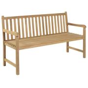 vidaXL Hagebenk 150 cm teak