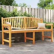 vidaXL Hagebenk 179,5x60x90 cm heltre teak