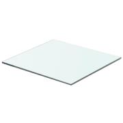 vidaXL Hyllepanel klart glass 40x30 cm