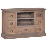 vidaXL Skjenk 90x30x58 cm heltre teak