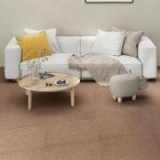 vidaXL Teppefliser gulv 16 stk 4 m² 25x100 cm beige