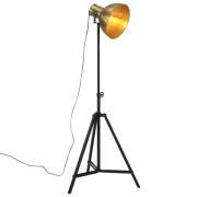 vidaXL Gulvlampe 25 W vintage messing 61x61x90/150 cm E27