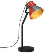 vidaXL Skrivebordslampe 25 W flerfarget 17x17x60 cm E27