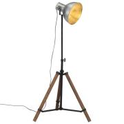 vidaXL Gulvlampe 25 W vintage sølv 75x75x90-150 cm E27