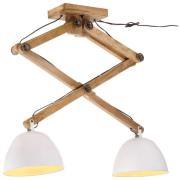 vidaXL Taklampe 25 W hvit 29x18x85 cm E27