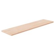 vidaXL Hylleplate 80x20x1,5 cm ubehandlet heltre eik