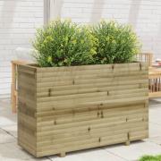 vidaXL Plantekasse 110x40x72,5 cm impregnert furu