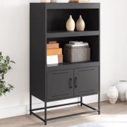 vidaXL Highboard rosa 68,5x38,5x107 cm stål